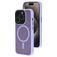 Mobiparts Hardcover iPhone 15 Pro MagSafe Hülle Hardcase Backcover - Satin Lila