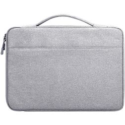 Mobigear Oxford Laptop Aktentasche 13 - 14 Zoll Laptoptasche + Handgriff - Grau