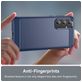Mobigear Brushed Slim Samsung Galaxy A55 Hülle Flexibles TPU Backcover - Blau
