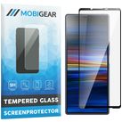 Mobigear Premium Sony Xperia 1 IV Panzerglas Gehärtetes Glas Displayschutz - Hüllenfreundlich - Schwarz