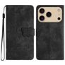 Mobigear Butterfly iPhone 17 Pro Hülle Klapphülle Geldbörse - Schwarz