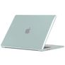 Mobigear Glossy MacBook Air 13 Zoll (2022-2026) Hardcase Hülle MacBook Case - Grün - Model A2681 / A3113 / A3240 / A3449