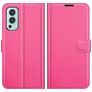 Mobigear Classic OnePlus Nord 2 Hülle Klapphülle Geldbörse - Pink