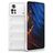 Mobigear Bumpy POCO X4 Pro 5G Hülle Flexibles TPU Backcover - Weiß