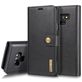 Mobigear Snap Button Samsung Galaxy Note 9 Hülle Abnehmbare 2in1 Klapphülle Geldbörse - Schwarz