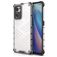 Mobigear Honeycomb OPPO Find X5 Lite Hülle Hardcase Backcover Stoßfest - Weiß