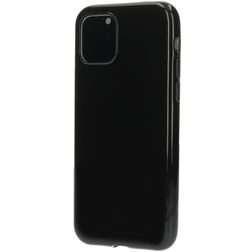 Mobiparts Classic iPhone 11 Pro Hülle Flexibles TPU Backcover - Schwarz