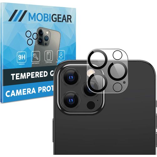 Mobigear iPhone 12 Pro Panzerglas Kameraschutz - Hüllenfreundlich