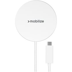 Mobilize Magnetic Single USB-C USB-C 1.2 Meter 25W - Weiß
