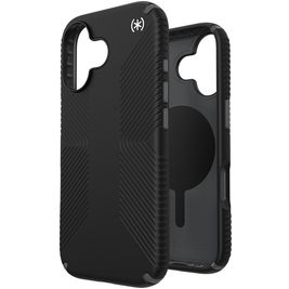 Speck Presidio2 Grip iPhone 17 MagSafe Hülle Hardcase Backcover Stoßfest - Schwarz