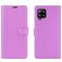 Mobigear Classic Samsung Galaxy A42 Hülle Klapphülle Geldbörse - Lila