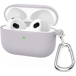 Mobigear Classic Apple AirPods 3 Hülle Flexibles Silikon - Lavendel