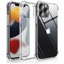 Mobigear Cushion Durchsichtig iPhone 13 Pro Max Hülle Flexibles TPU Backcover Stoßfest - Transparent