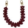 Mobigear Kunststoff Heart Verstellbare Universal-Handykette - Ruby Red