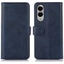 Mobigear Wallet Samsung Galaxy S25 Edge Hülle Klapphülle Geldbörse - Blau