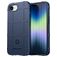 Mobigear Rugged Shield iPhone 16e Hülle Flexibles TPU Backcover Stoßfest - Blau