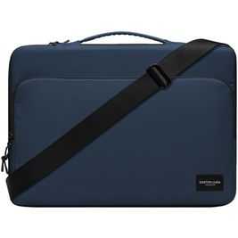 Gaston Luga Däsh Cushioned Briefcase Laptop Aktentasche 16 Zoll Laptoptasche + Handgriff - Dunkelblau