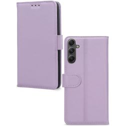 Mobilize Premium Gelly Wallet Samsung Galaxy A34 Hülle Klapphülle Geldbörse - Lila