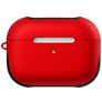 Mobigear Frosted Apple AirPods Pro 1 Hardcase Hülle - Rot