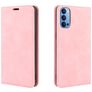 Mobigear Retro Slim OPPO Reno 4 Hülle Klapphülle Geldbörse - Pink