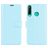 Mobigear Classic Huawei P40 Lite E Hülle Klapphülle Geldbörse - Blau
