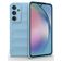 Mobigear Bumpy Samsung Galaxy A55 Hülle Flexibles TPU Backcover - Blau