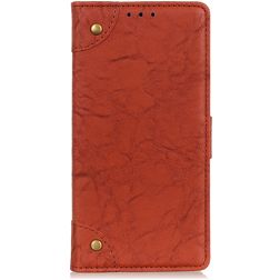 Mobigear Ranch HONOR 8S Klapphülle Portemonnaie - Braun