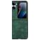 Mobigear Excellent OPPO Find N2 Flip Hülle Hardcase Backcover - Grün