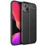 Mobigear Luxury iPhone 14 Hülle Flexibles TPU Backcover - Schwarz