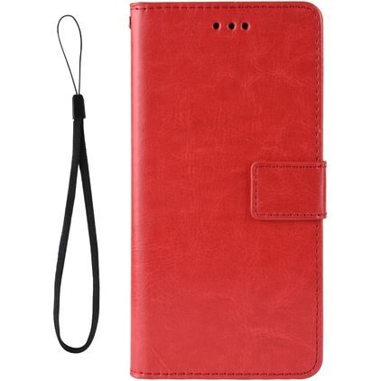 Mobigear Wallet Google Pixel 3a Hülle Klapphülle Geldbörse - Rot