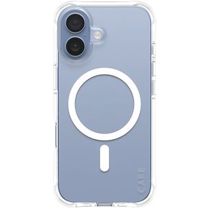 CARE by PanzerGlass Fashionable Durchsichtig iPhone 17 Silikon MagSafe Hülle Backcover - Transparent