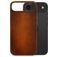 Mobilize Premium iPhone Air MagSafe Hülle Echtes Leder Backcover - Burned Cognac