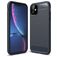 Mobigear Brushed Slim iPhone 11 Hülle Flexibles TPU Backcover - Marineblau