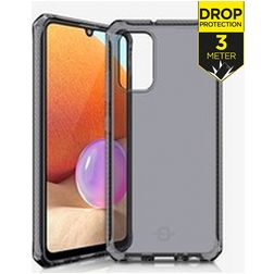 ITSkins SpectrumClear Samsung Galaxy A32 4G Hülle Flexibles TPU Backcover Stoßfest - Smoke