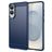 Mobigear Brushed Slim Samsung Galaxy S25 Edge Hülle Flexibles TPU Backcover - Blau