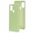 Mobiparts Samsung Galaxy A21s Silikon Hülle Backcover - Pistache Green