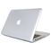 Mobigear Matte MacBook Pro 15 Zoll (2008-2012) Hardshell Hülle Laptop Cover MacBook Case - Transparent - Modell A1260 / A1286
