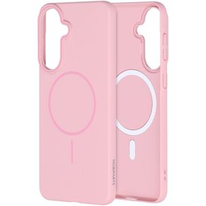 Mobiparts Slim Line Samsung Galaxy A57 MagSafe Hülle Hardcase Backcover - Blush Pink