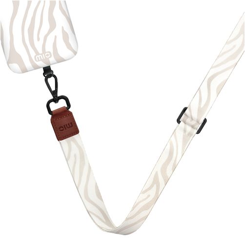 MIO Lanyard Universal-Handykette einstellbar - Sandy Zebra