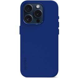 Decoded iPhone 15 Pro Max Silikon Hülle Backcover - Galactic Blue