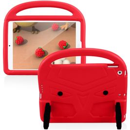 Mobigear Buddy iPad 8 (2020) Tablet Hülle für Kinder mit Tragegriff - Rot