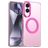 Mobigear Shockproof Samsung Galaxy S25 Edge MagSafe Hülle Hardcase Backcover - Rot