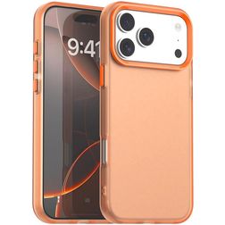 Mobigear Crystal iPhone 18 Pro Max Hülle Hardcase Backcover - Orange