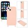 Mobigear Lanyard iPhone 14 Silikon Handykette - Pink