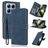 Mobigear Wallet Xiaomi 14T Pro Hülle Klapphülle Geldbörse - Blau