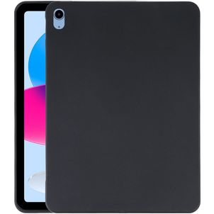 Mobigear Basics Dünne iPad 10 (2022) Hülle Flexibles TPU Backcover - Schwarz