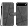 Mobigear Stitch iPhone Air Hülle Klapphülle Geldbörse - Grau