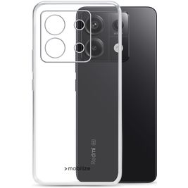 Mobilize Gelly Durchsichtig POCO X6 Hülle Flexibles TPU Backcover - Transparent