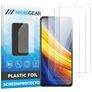 Mobigear POCO X3 Pro Displayschutz Schutzfolie - Hüllenfreundlich (3er Pack)