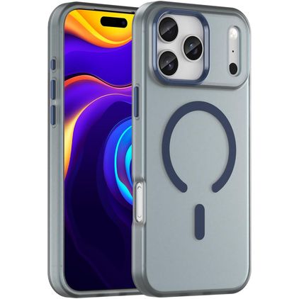 Mobigear Shockproof iPhone 17 Pro Max MagSafe Hülle Hardcase Backcover - Dunkelblau